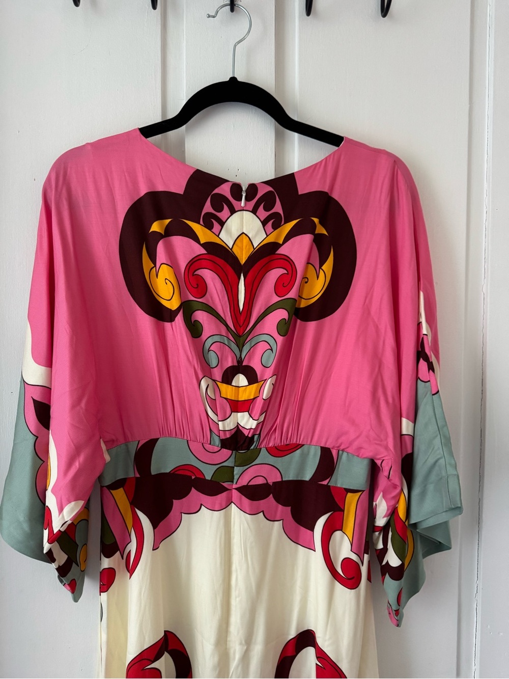 Boden NWT Flute Sleeve Bohemian Dress - Picture 7 of 10